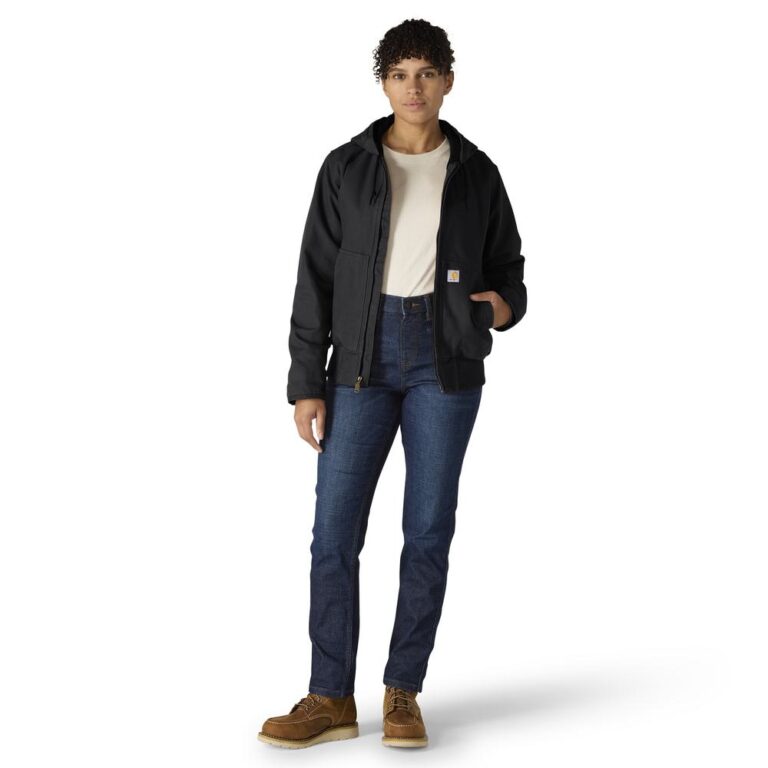 Carhartt Women's Loose Fit Washed Duck Insulated Active Jac – 104053