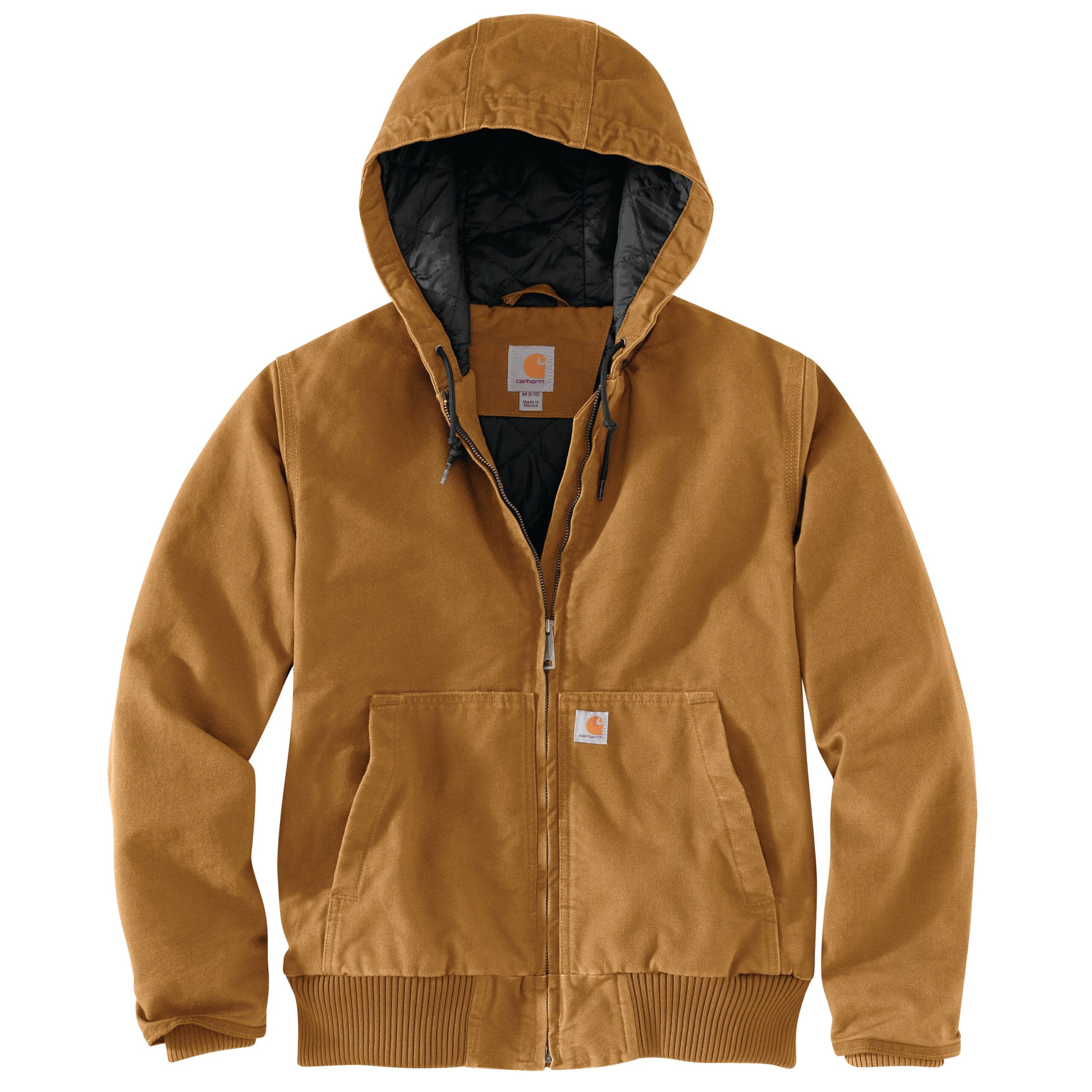 Carhartt Women's Loose Fit Washed Duck Insulated Active Jac – 104053 – Carhartt Brown