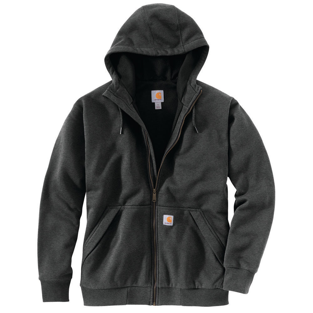 Carhartt Rain Defender Loose Fit Midweight Thermal-Lined Full-Zip Sweatshirt – 104078 – Carbon Heather