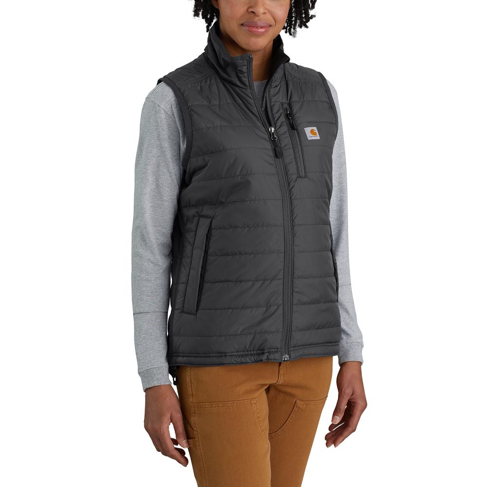 Carhartt Women's Rain Defender® Nylon Insulated Mock-Neck Vest – 104315 – Shadow