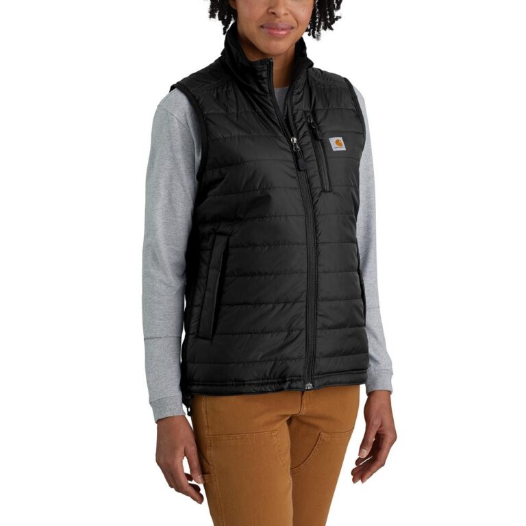 Carhartt Women's Rain Defender® Nylon Insulated Mock-Neck Vest – 104315