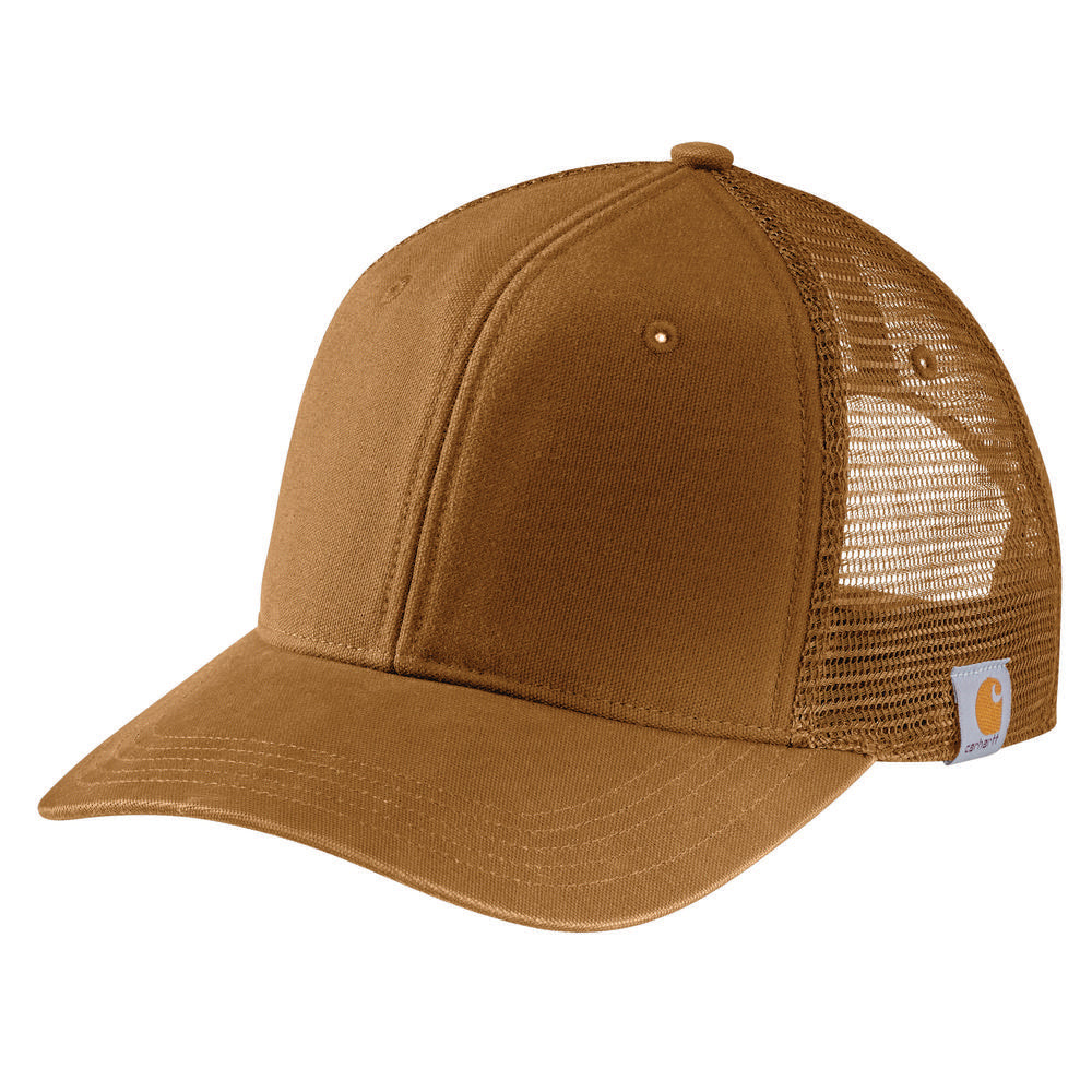 Carhartt Canvas Mesh Back Cap – 105298 – Carhartt Brown