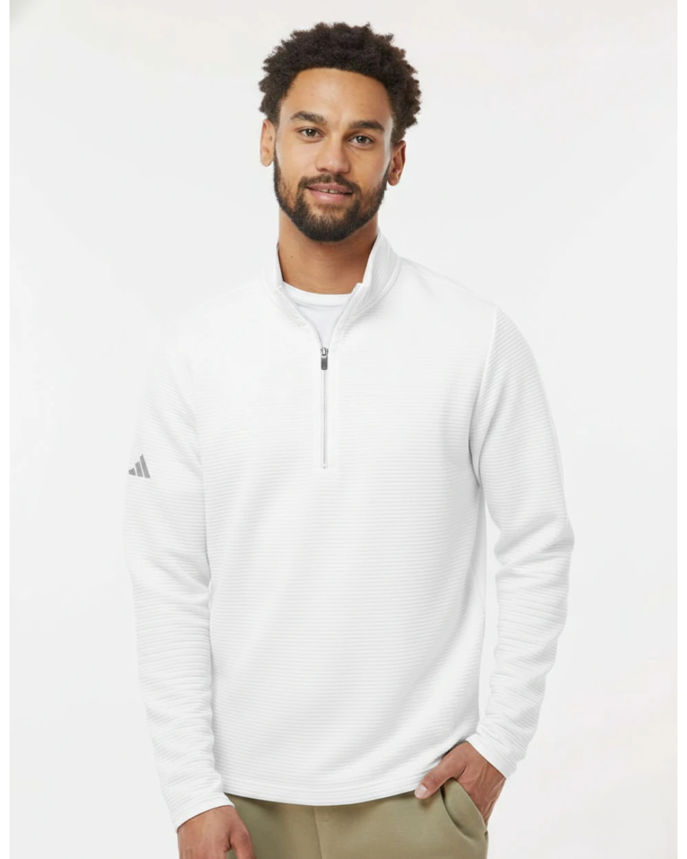 Men's Spacer Quarter-Zip Pullover - A588