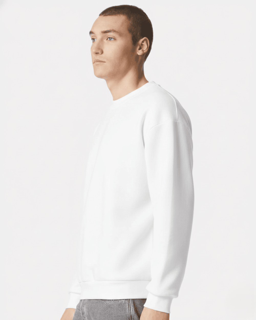 Unisex ReFlex Fleece Crewneck Sweatshirt - RF496 - Image 2