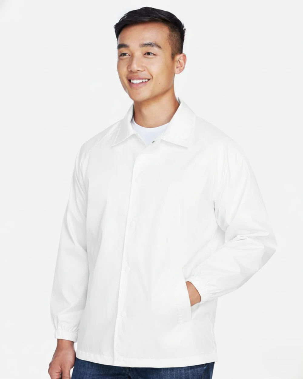 Unisex Nylon Staff Jacket - M775 - Image 2