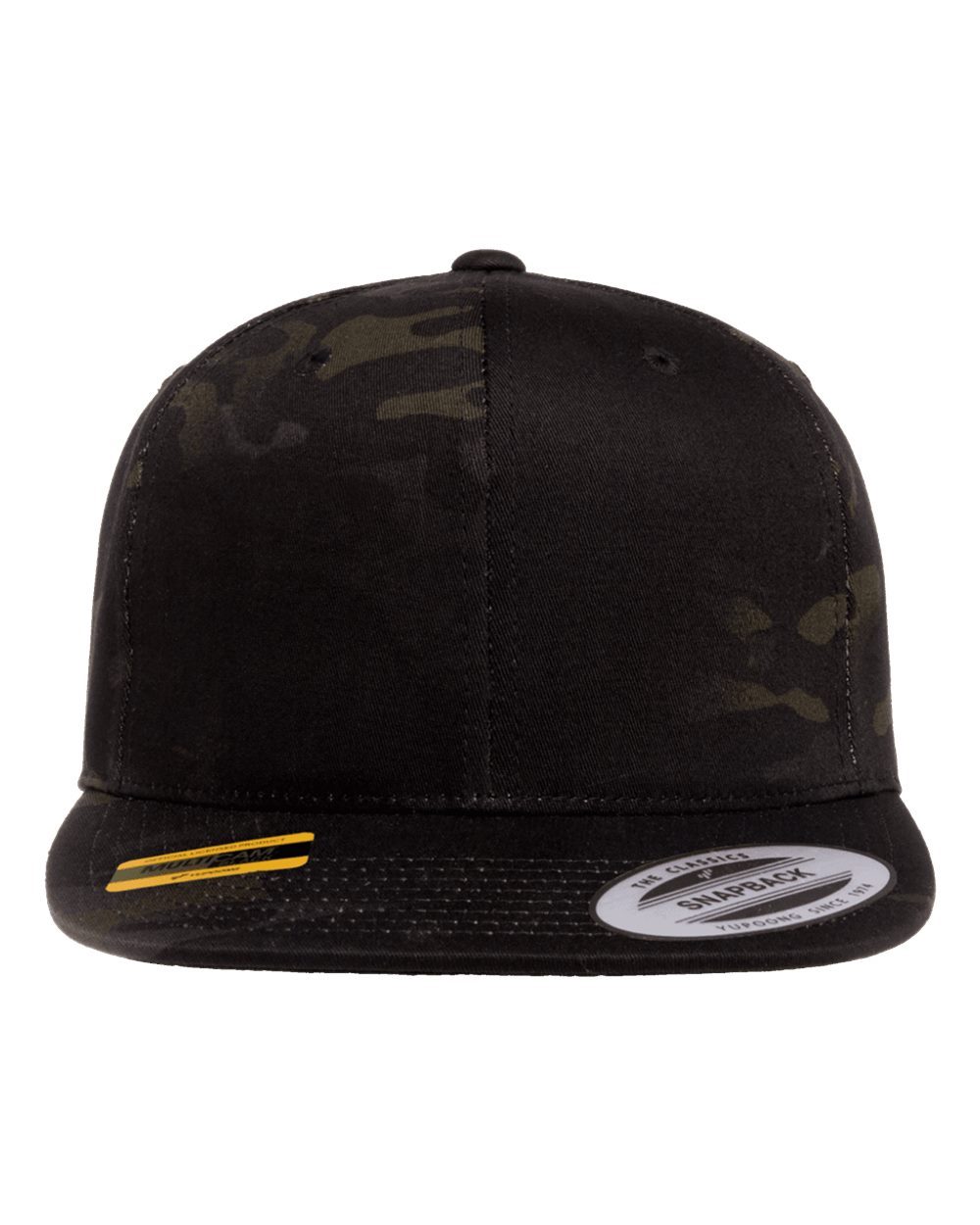 Premium Flat Bill Snapback Cap - 6089M - Image 4