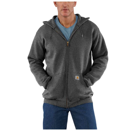K122 - Carhartt Loose Fit Midweight Full Zip Sweatshirt (Stocked In Canada) - Image 3