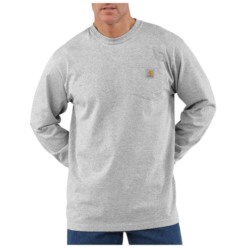 K126 - Carhartt Workwear Pocket Long-Sleeve T-Shirt (Stocked In Canada) - Image 3