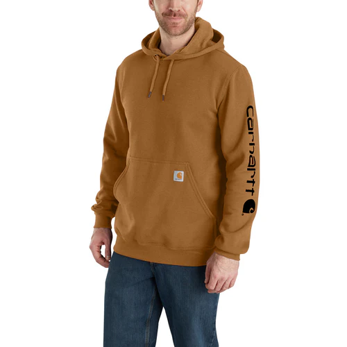 K288 - Carhartt Loose Fit Midweight Logo Sleeve Sweatshirt (Stocked In Canada) - Image 4