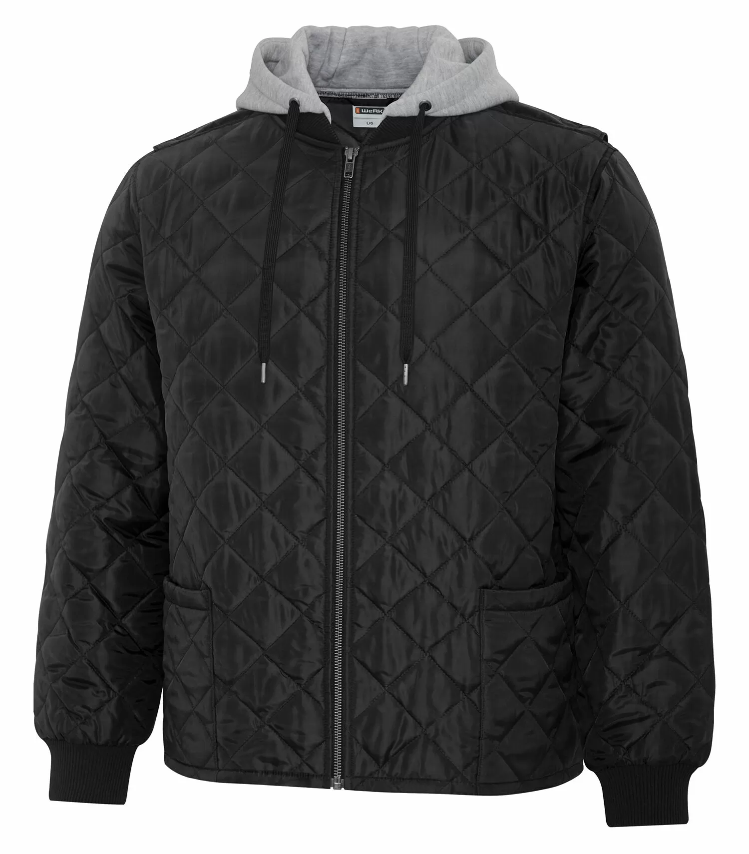 ATC WeRK™ QUILTED HOODED FREEZER JACKET. WeRK7611H - Image 2