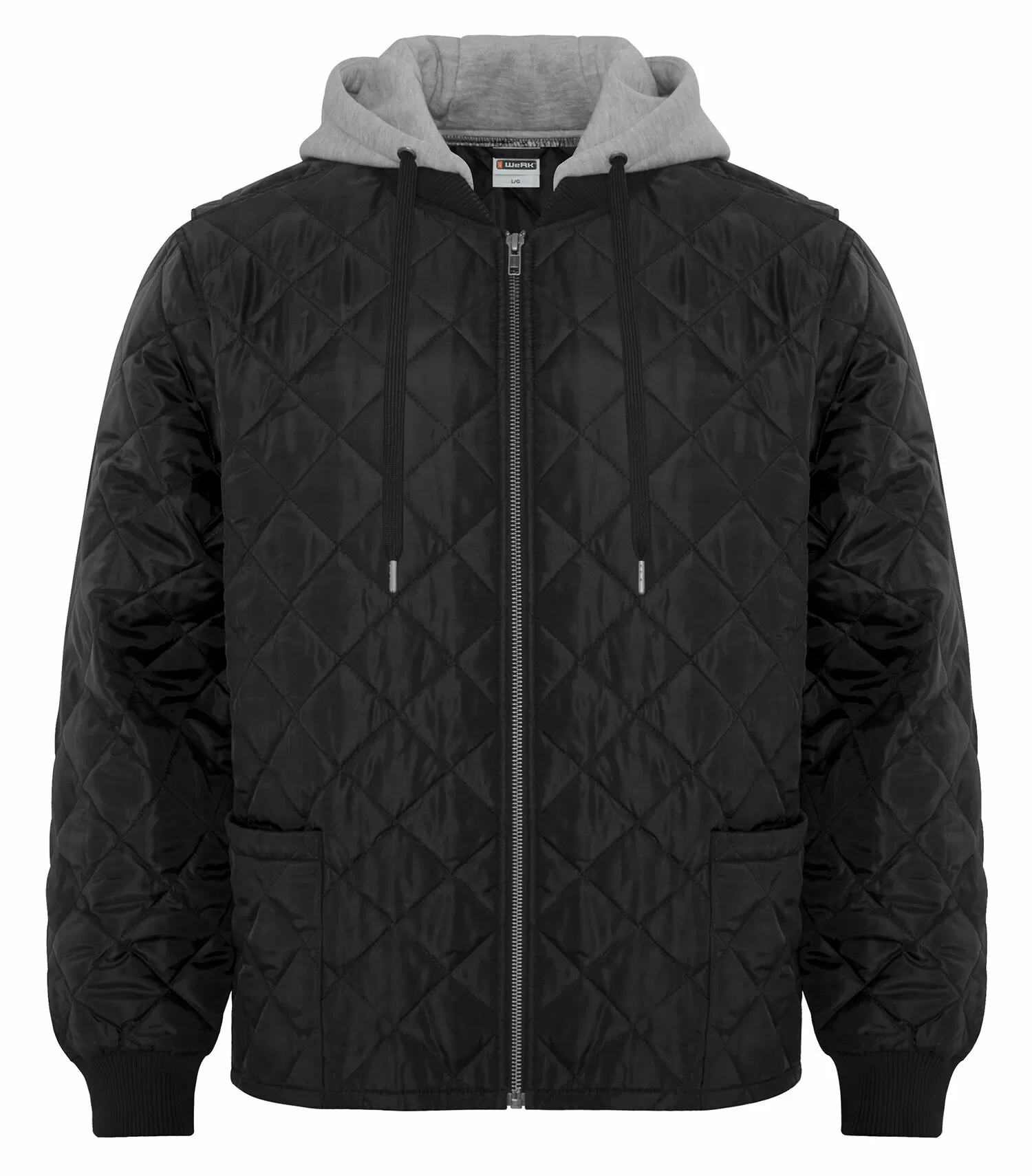 ATC WeRK™ QUILTED HOODED FREEZER JACKET. WeRK7611H - Image 4