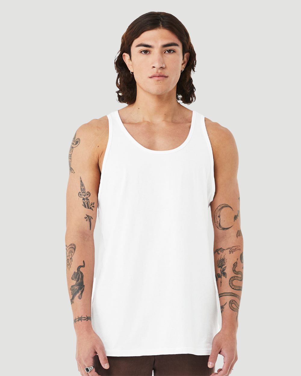 Unisex Heather CVC Tank - 3480CVC