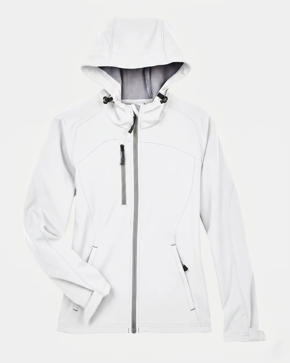 Women's Prospect Two-Layer Fleece Bonded Soft Shell Hooded Jacket - 78166 - Image 4