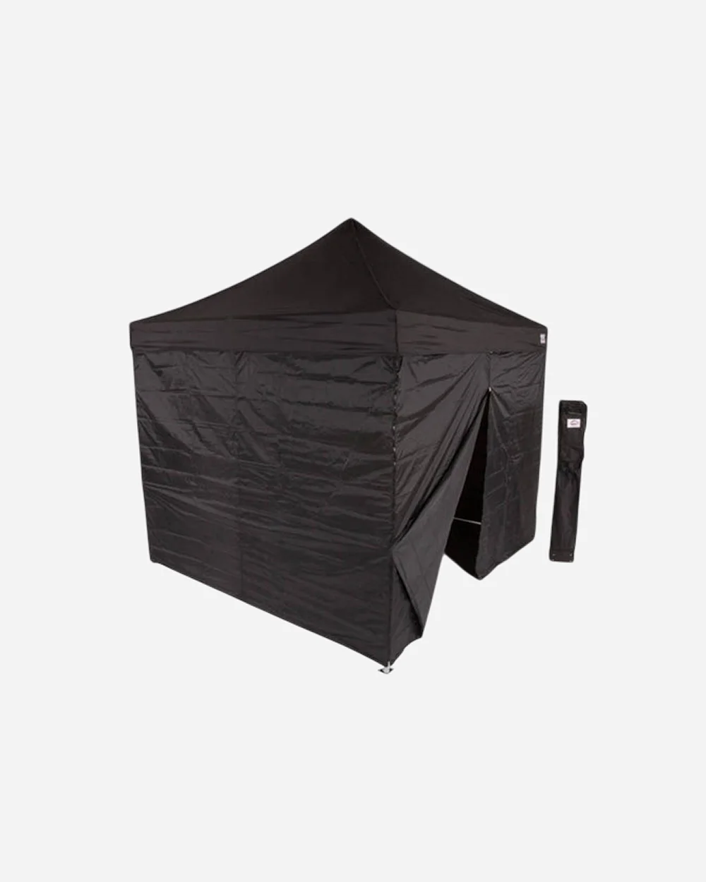 10x10 Industrial Grade Pop up Canopy Tent with Sidewalls - Evento - black