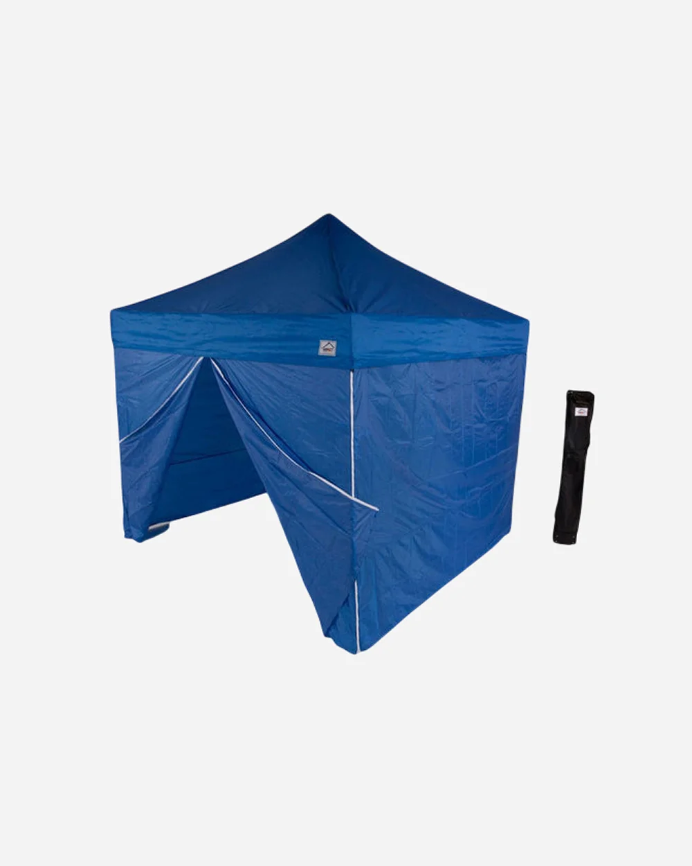 10x10 Industrial Grade Pop up Canopy Tent with Sidewalls - Evento - blue