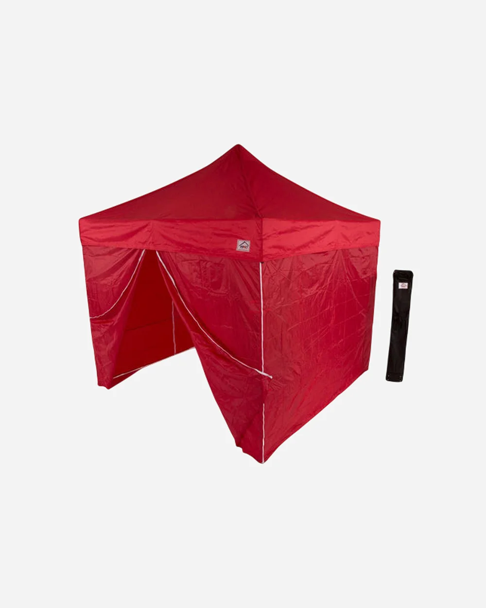 10x10 Industrial Grade Pop up Canopy Tent with Sidewalls - Evento - red