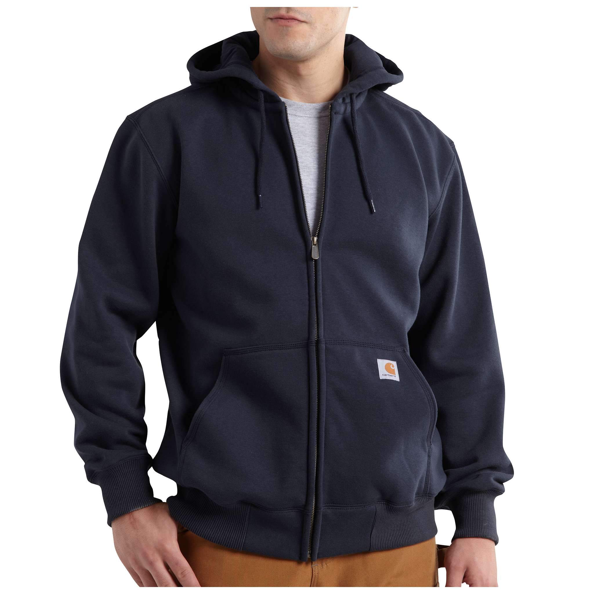 Carhartt Rain Defender™ Loose Fit Heavyweight Full Zip Sweatshirt – 100614 – Navy