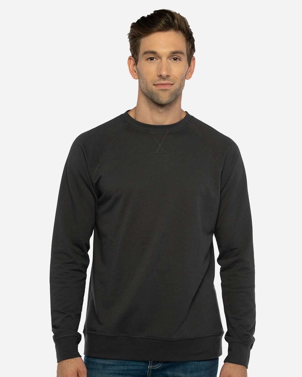 Unisex Laguna Raglan Crewneck Sweatshirt – 9000