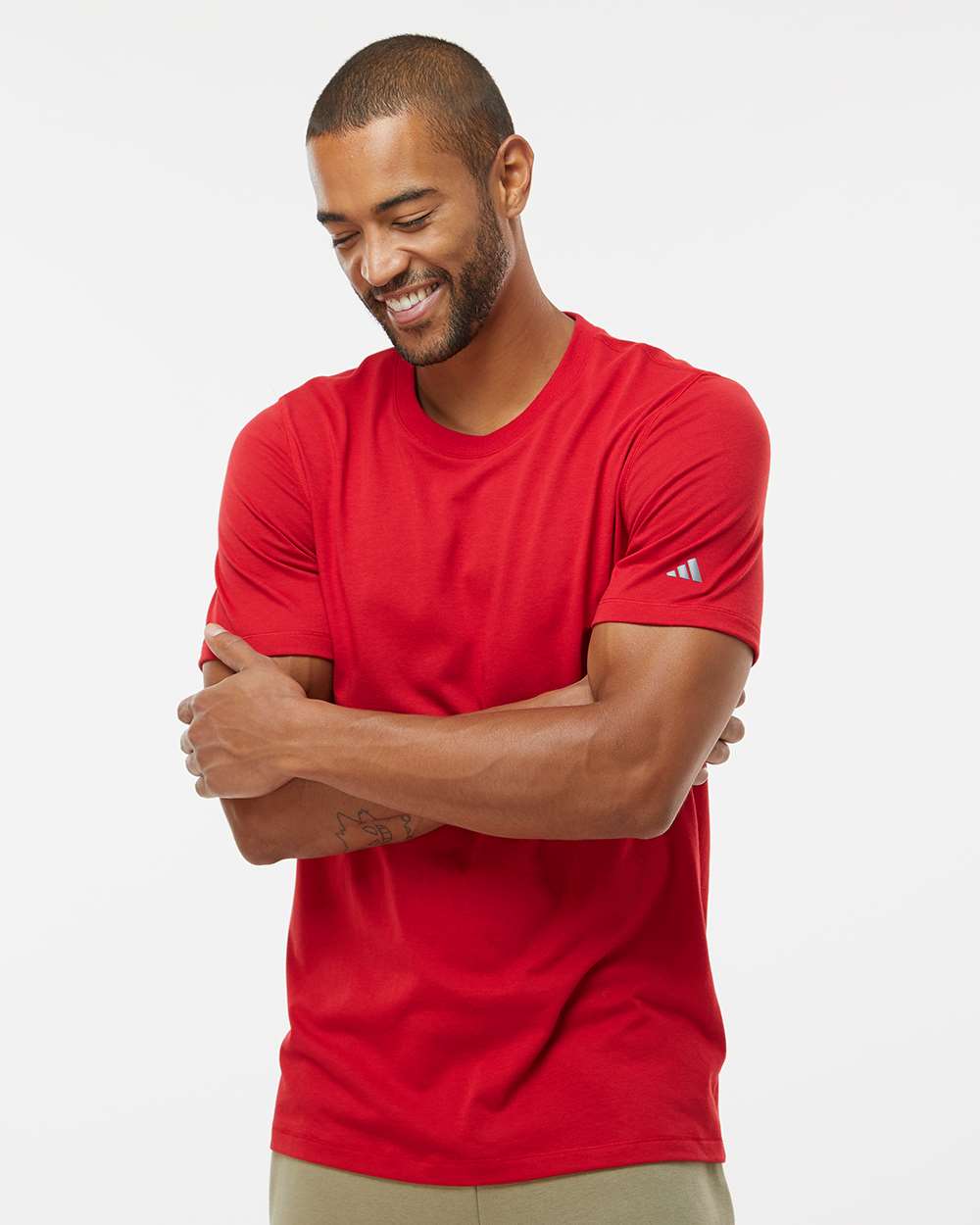 Men's Blended T-Shirt – A556 – Power Red
