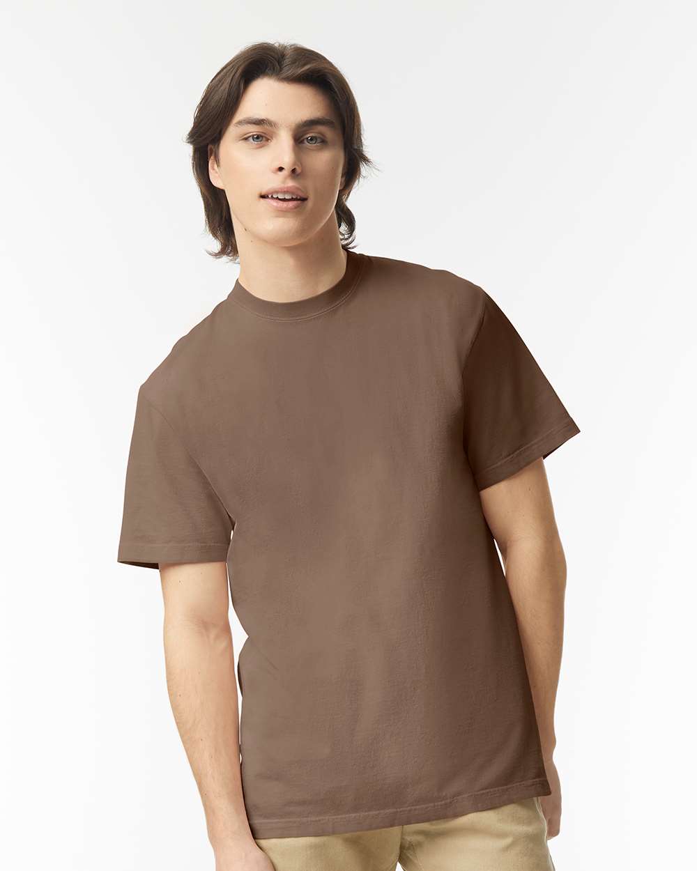 Unisex Garment-Dyed Heavyweight T-Shirt – 1717 – Espresso