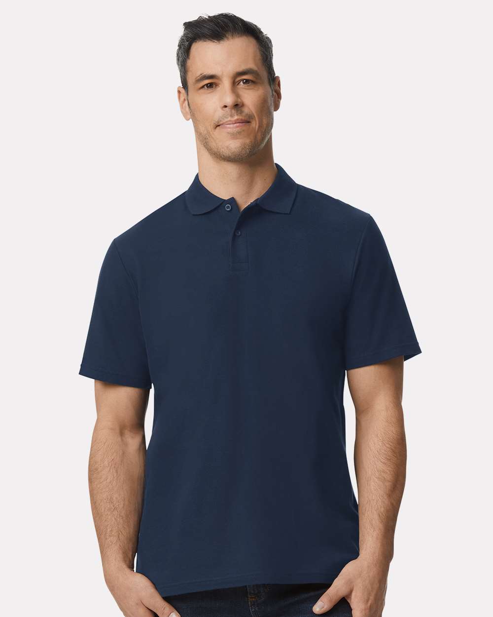 Unisex Softstyle® Pique Polo – 64800 – Navy