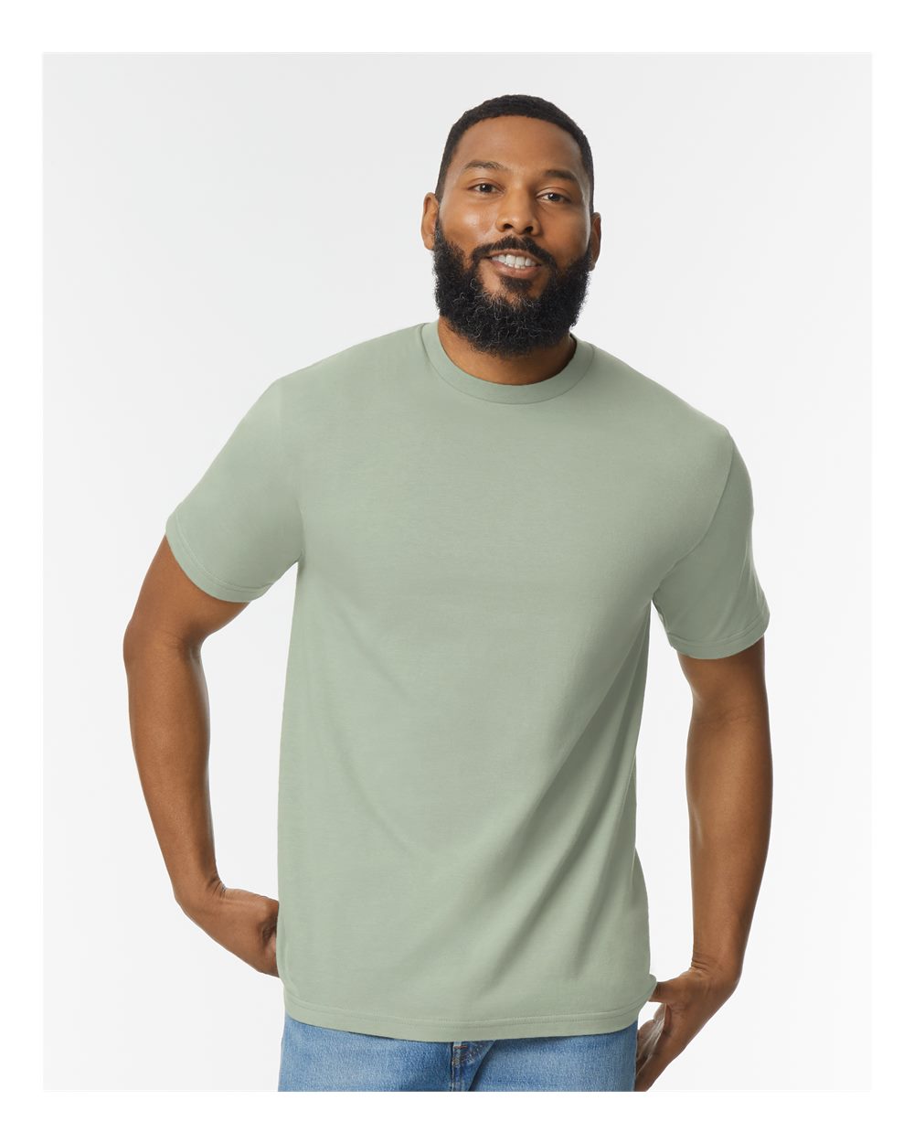 Unisex Softstyle® Midweight T-Shirt – 65000 – Sage