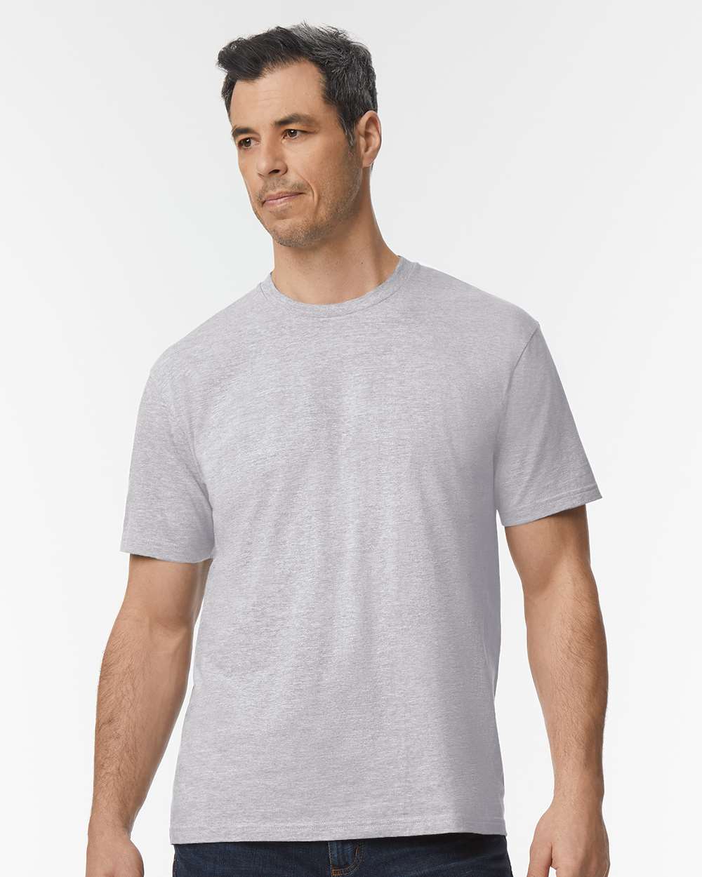 Unisex Softstyle® Midweight T-Shirt – 65000 – Sport Grey