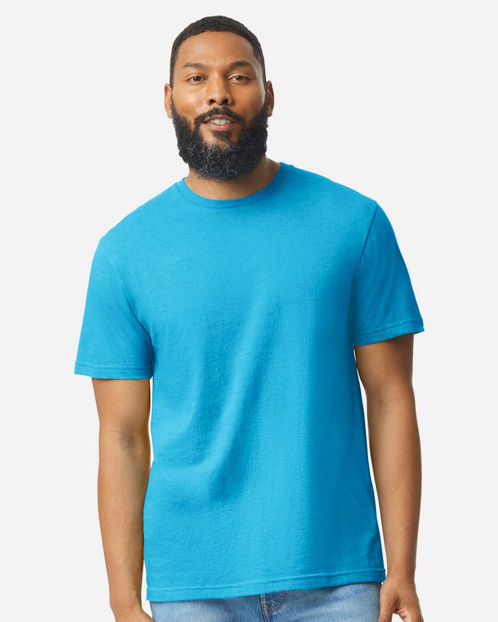 Unisex Softstyle® CVC T-Shirt – 64000CVC – Caribbean Mist
