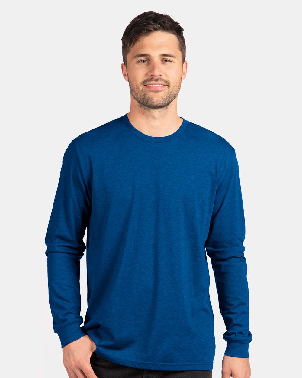 Unisex CVC Long Sleeve Tee – 6211 – Royal