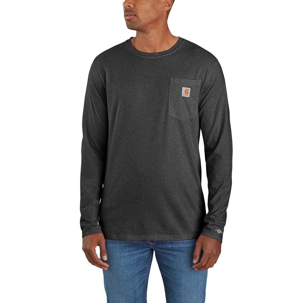 Carhartt FORCE Relaxed Fit Midweight Long-Sleeve Pocket T-Shirt – 106656