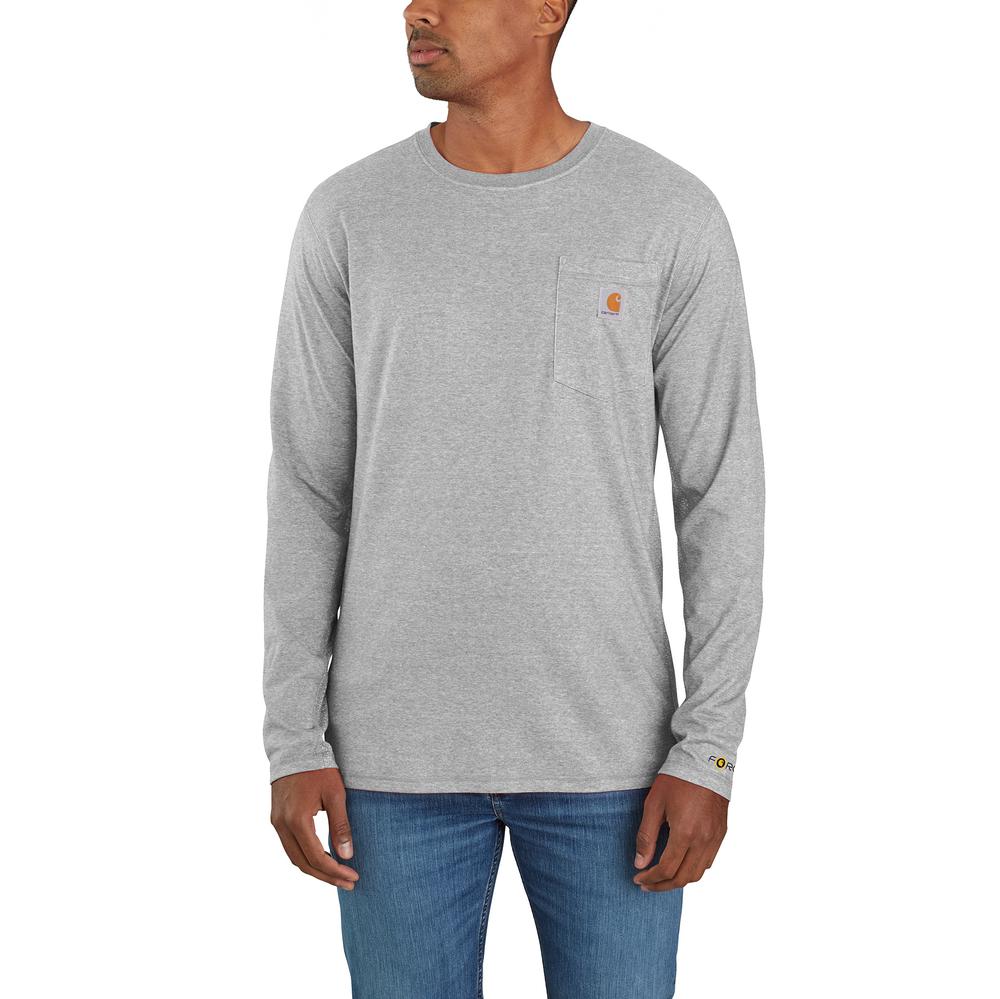 Carhartt FORCE Relaxed Fit Midweight Long-Sleeve Pocket T-Shirt – 106656