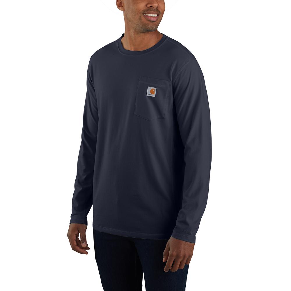 Carhartt FORCE Relaxed Fit Midweight Long-Sleeve Pocket T-Shirt – 106656