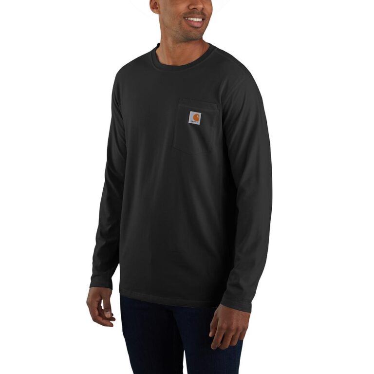 Carhartt FORCE Relaxed Fit Midweight Long-Sleeve Pocket T-Shirt – 106656