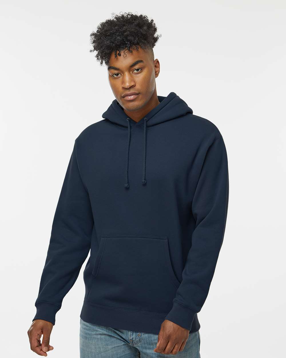 Unisex Heavyweight Hooded Sweatshirt – IND4000 – Navy