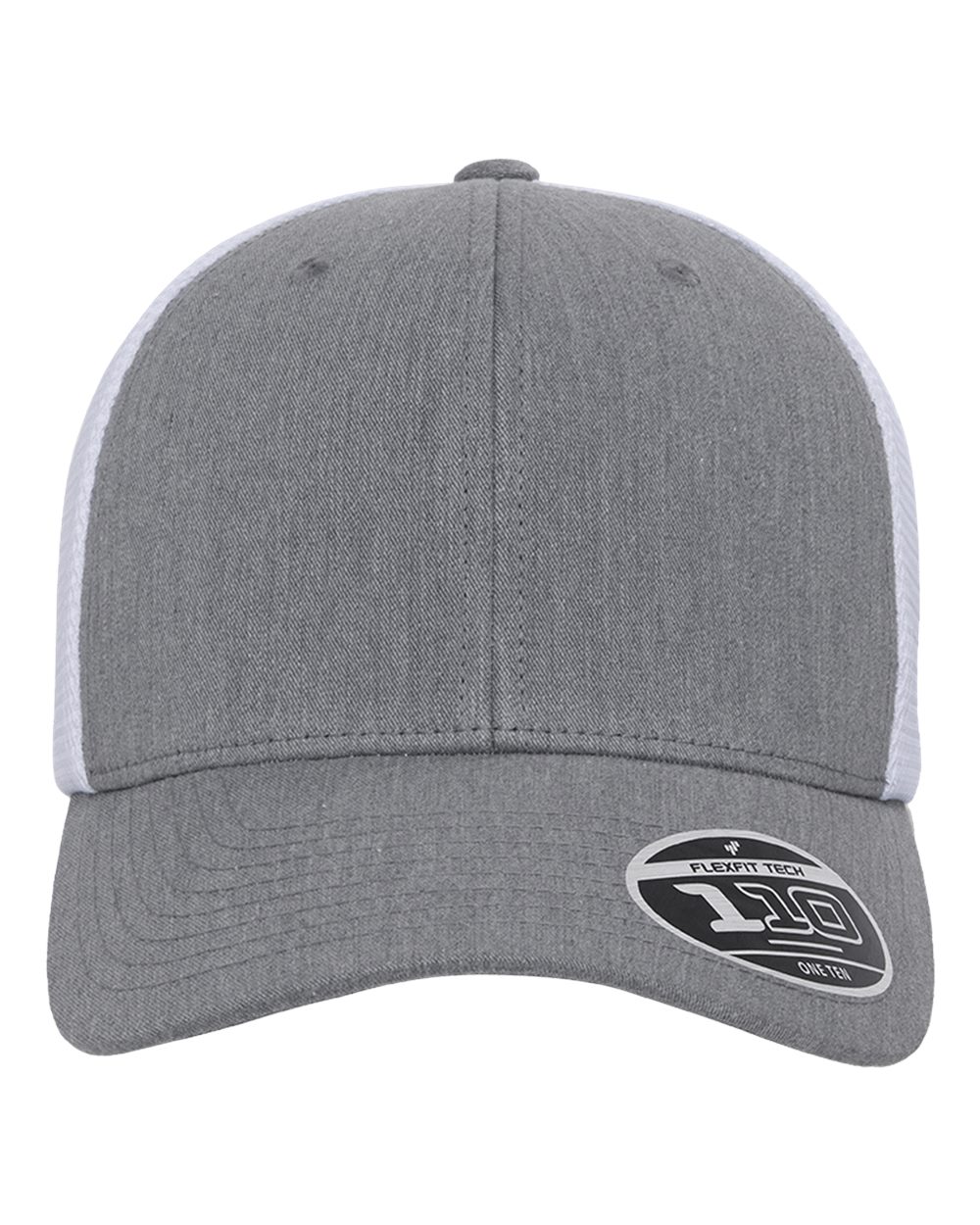 110® Mesh-Back Cap – 110M – Heather Grey/ White