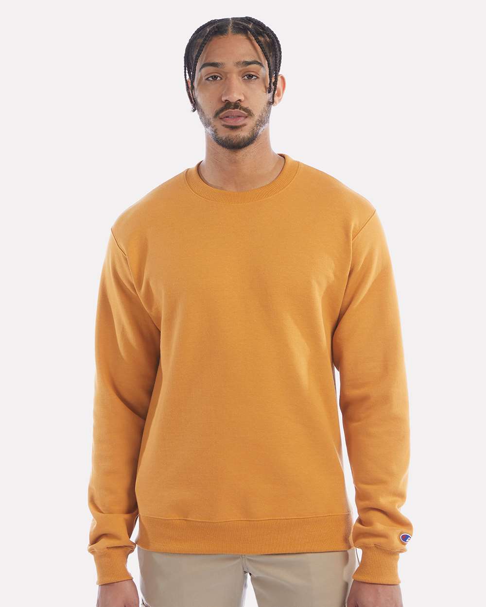 Unisex Powerblend® Crewneck Sweatshirt – S600 – Gold Glint