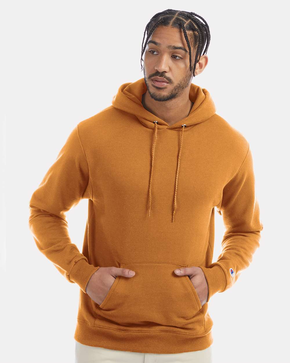 Unisex Powerblend® Hooded Sweatshirt – S700 – Gold Glint