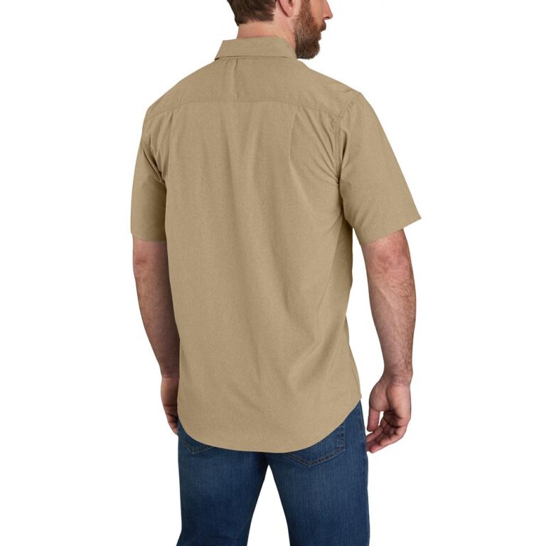 Carhartt Force Relaxed Fit Lightweight Short-Sleeve Button Down Shirt – 105292