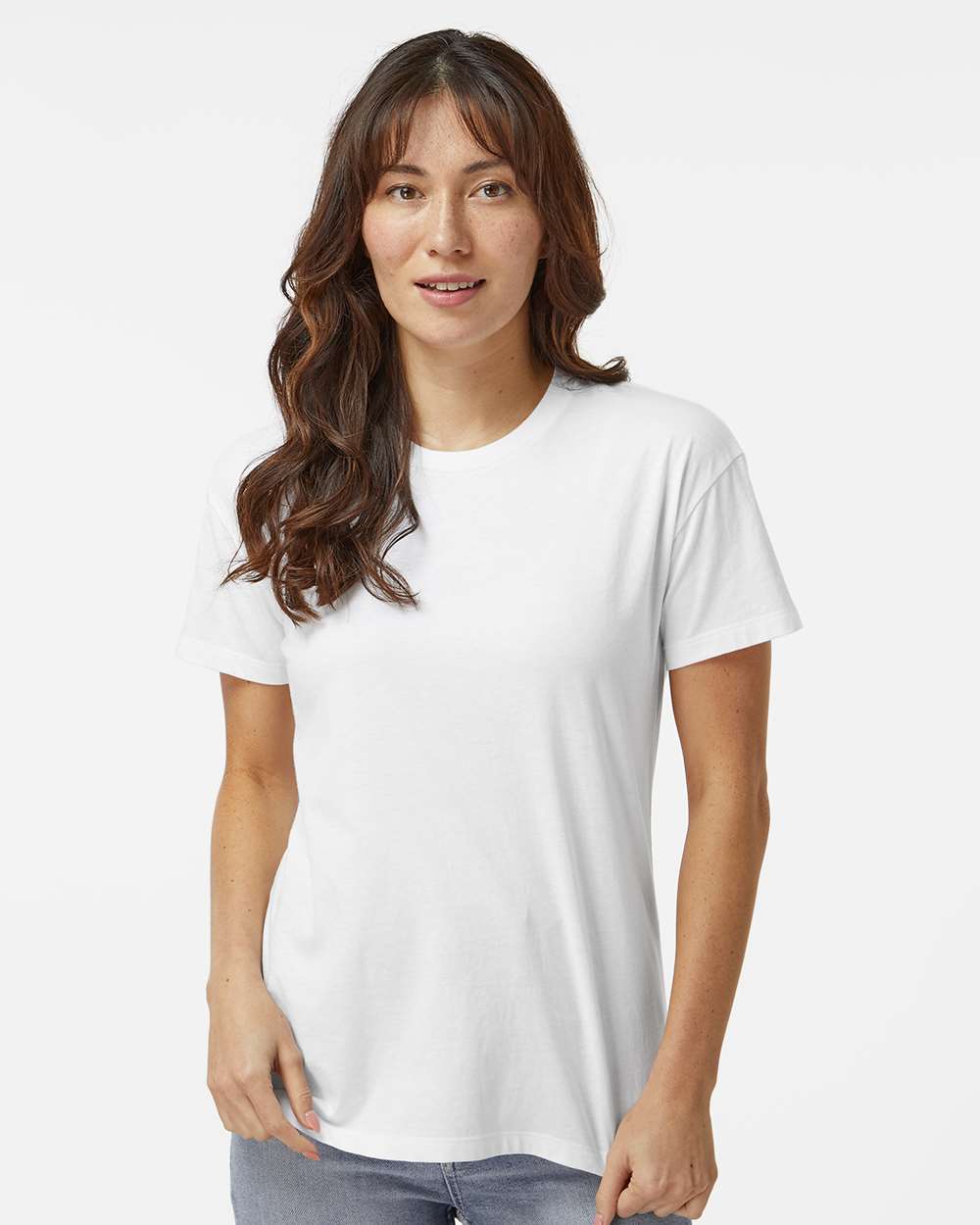 Women's CVC Relaxed Tee – 6600 – White