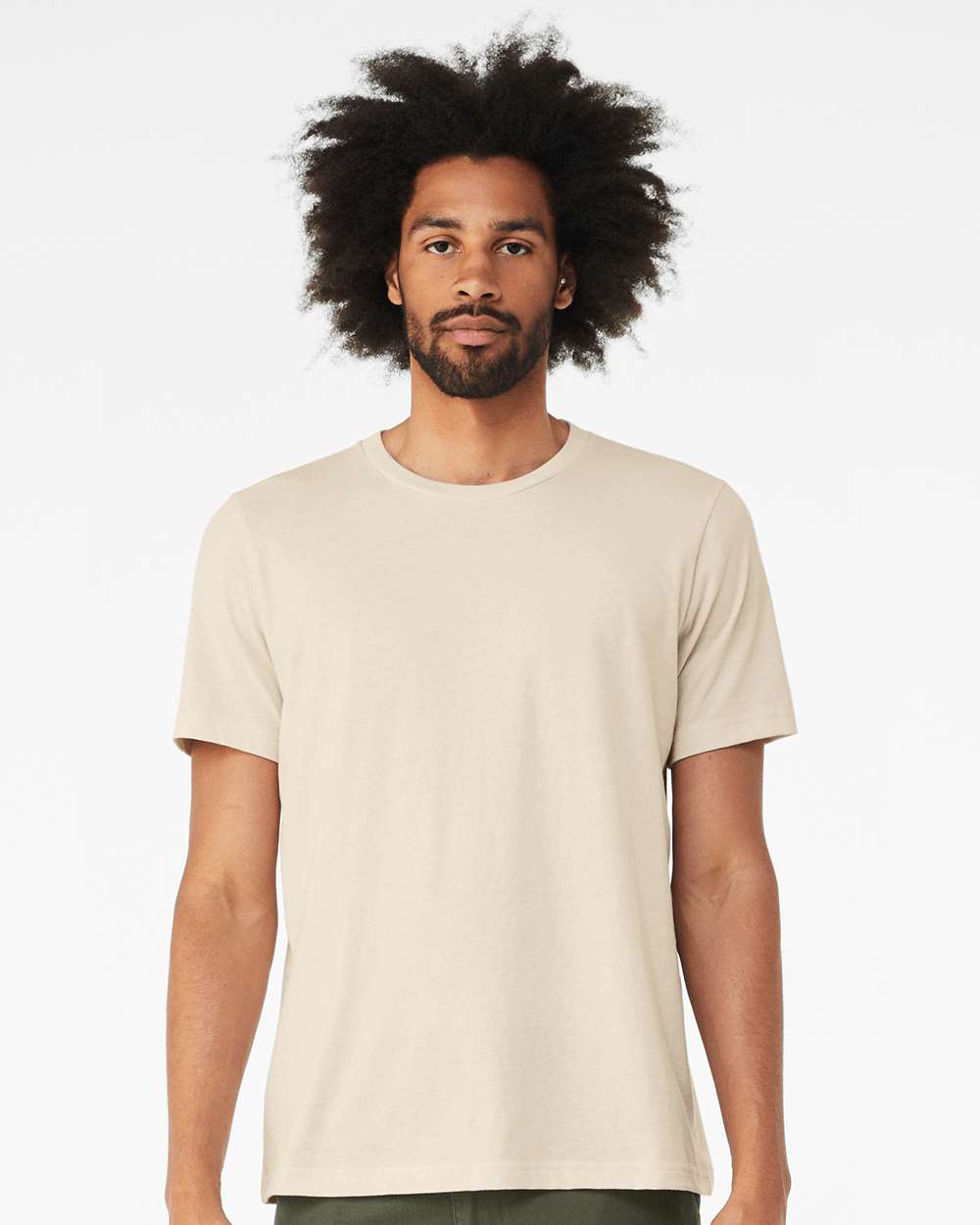 CVC Jersey Tee – 3001CVC – Heather Oatmeal