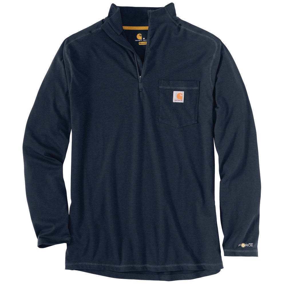 Carhartt Force Relaxed 1/4-Zip Shirt – 106660 – Navy
