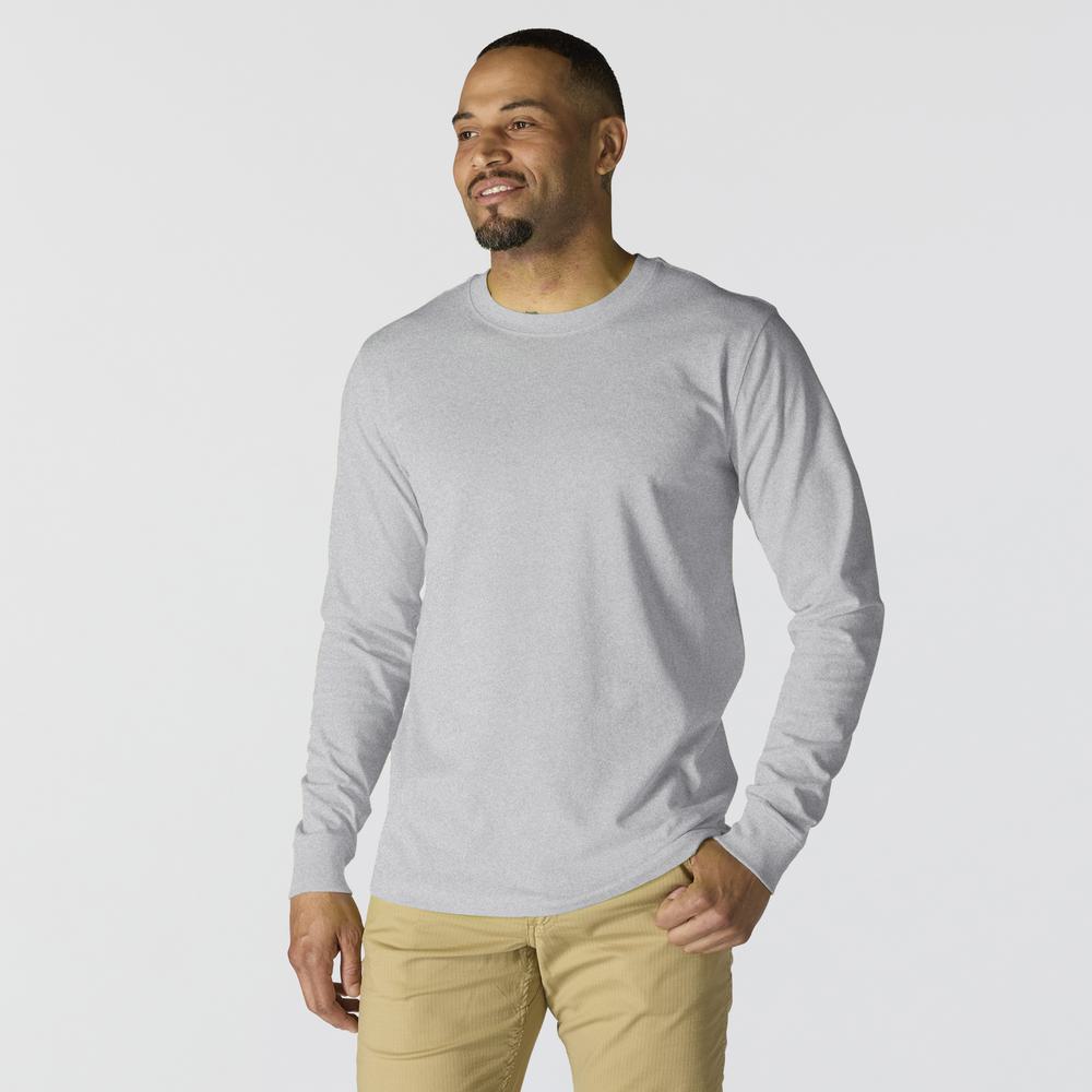 Carhartt Relaxed Fit Lightweight LS T-Shirt – 106921 – Heather Gray