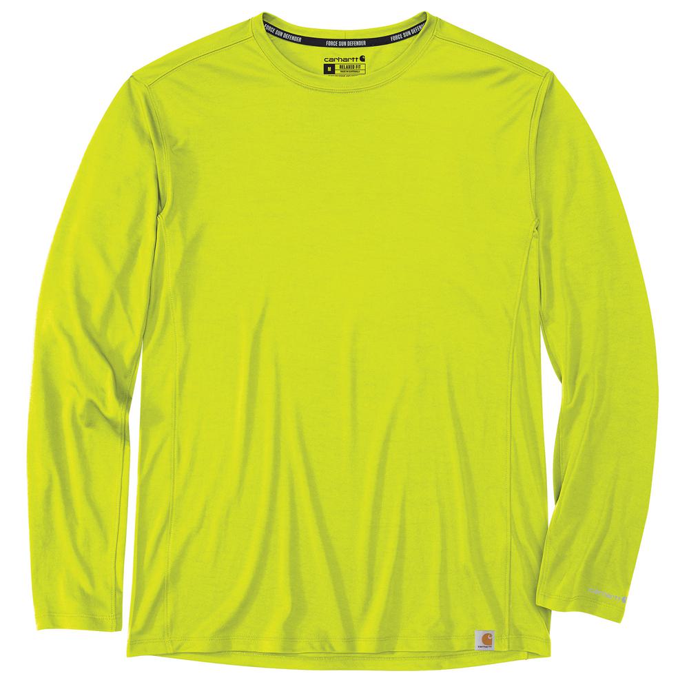Carhartt Force Sun Defender™ Relaxed LS T-Shirt – 106972 – Brite Lime