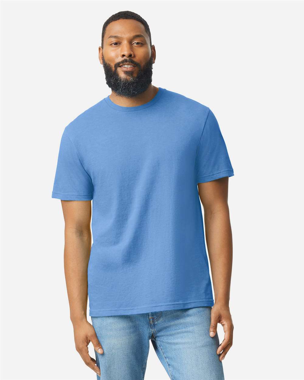 Unisex Softstyle® CVC T-Shirt – 64000CVC – Carolina Blue Mist
