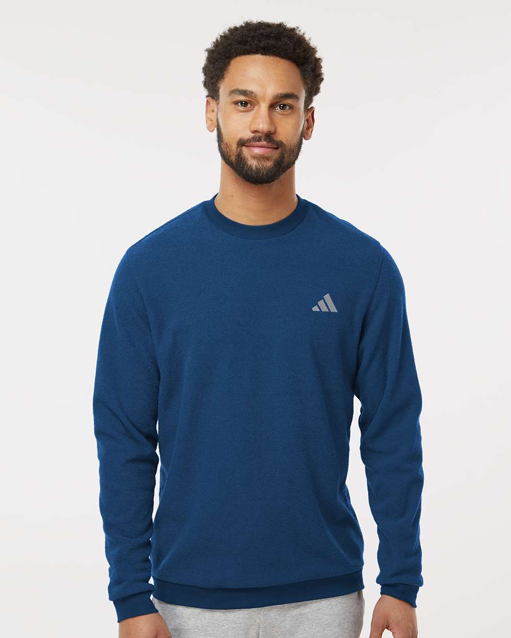 Men's Terry Loop Crewneck Sweatshirt – A586