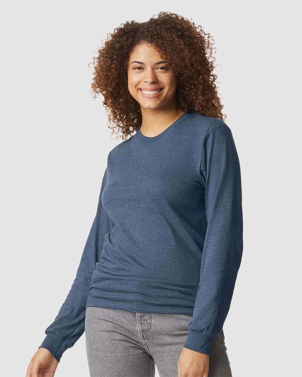 Unisex Softstyle® CVC Long Sleeve T-Shirt – 64440CVC