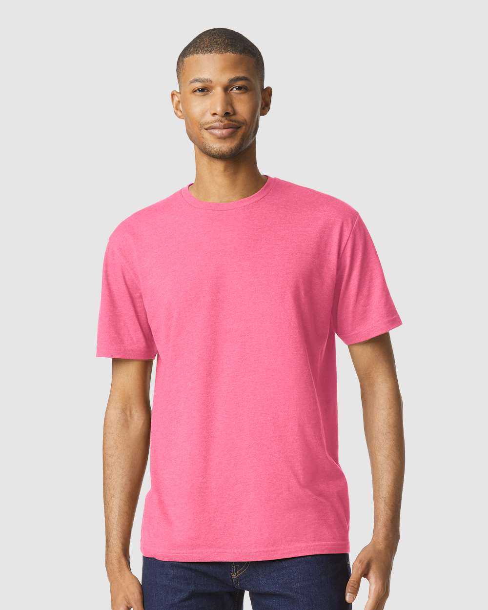 Unisex Softstyle® CVC T-Shirt – 64000CVC – Pink Lemonade Mist