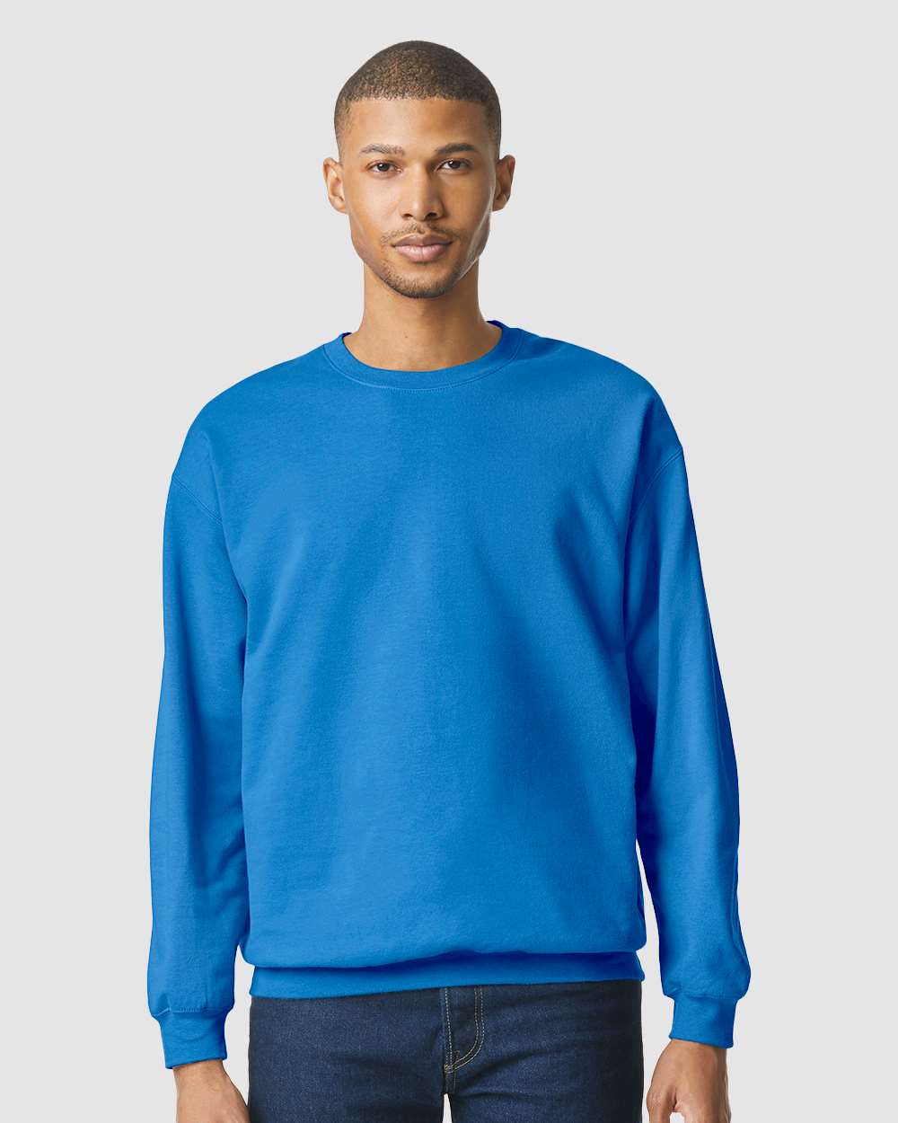 Unisex Softstyle® Midweight Crewneck Sweatshirt – SF000 – Royal