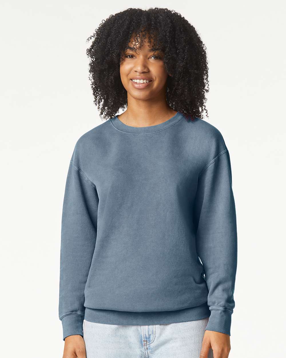 Unisex Garment-Dyed Lightweight Crewneck Sweatshirt – 1466