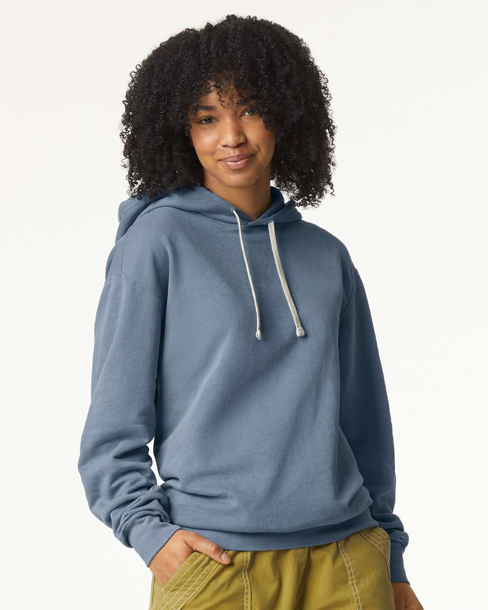 Unisex Garment-Dyed Lightweight Hooded Sweatshirt – 1467